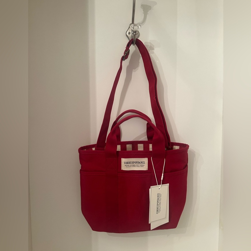 Sezane Terracotta Mini Tote NWT - Picture 2 of 3